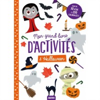 Mon grand livre d'activités d'halloween