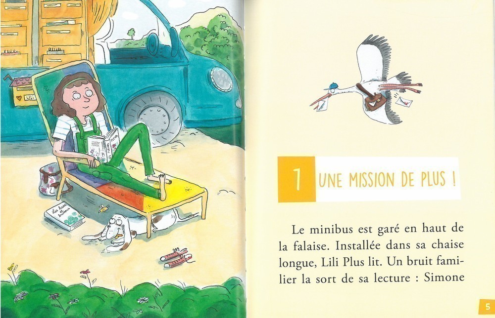 La Maîtresse En Minibus Tome 1 - Au Secours, Les Devoirs !