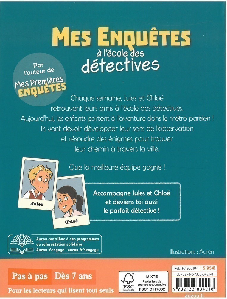 MES ENQUETES A L