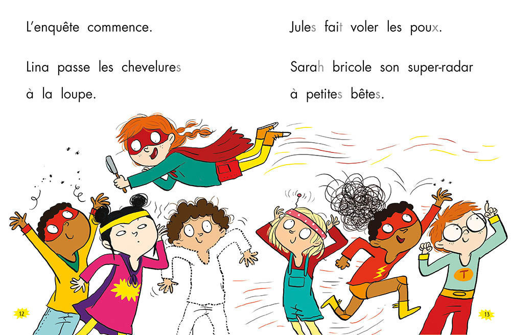 LES HEROS DU CP - ATTAQUE DES POUX ! NIV 2