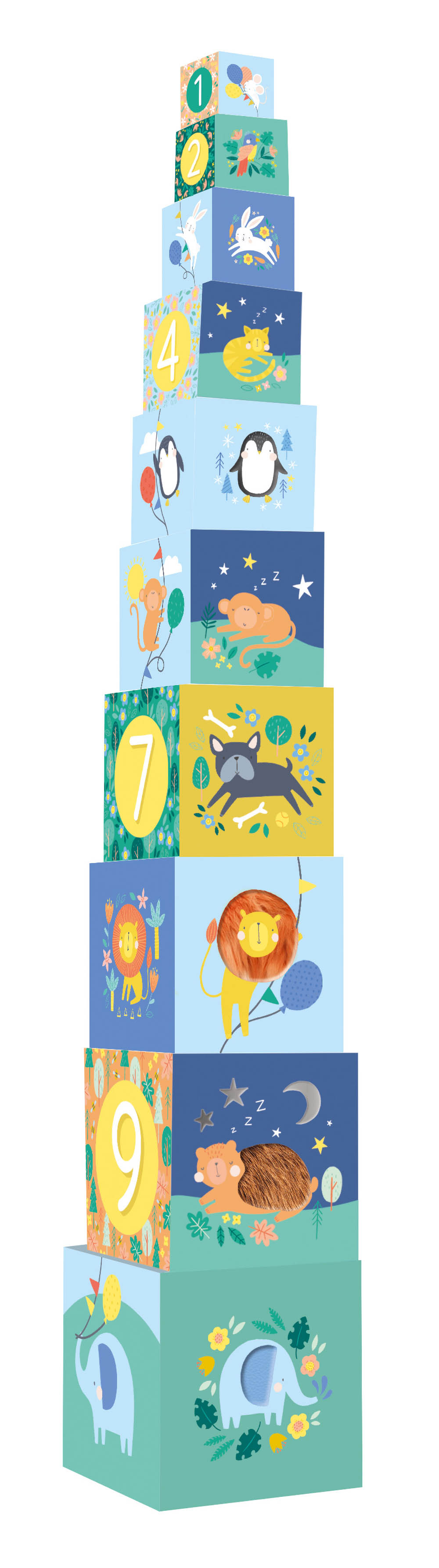 Mes 10 Cubes À Toucher Et... À Empiler