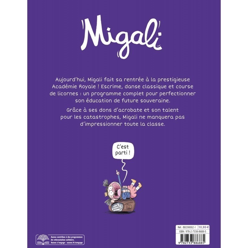 Migali - Bienvenue À L'académie Royale ! Tome 1
