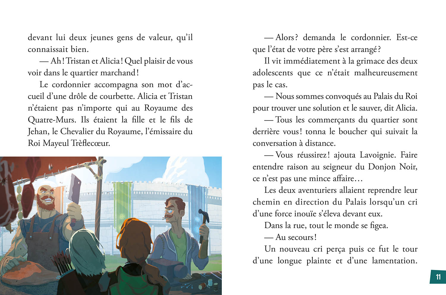 LE ROYAUME DES QUATRE-MURS T2 (LA FORET DES ELFES)