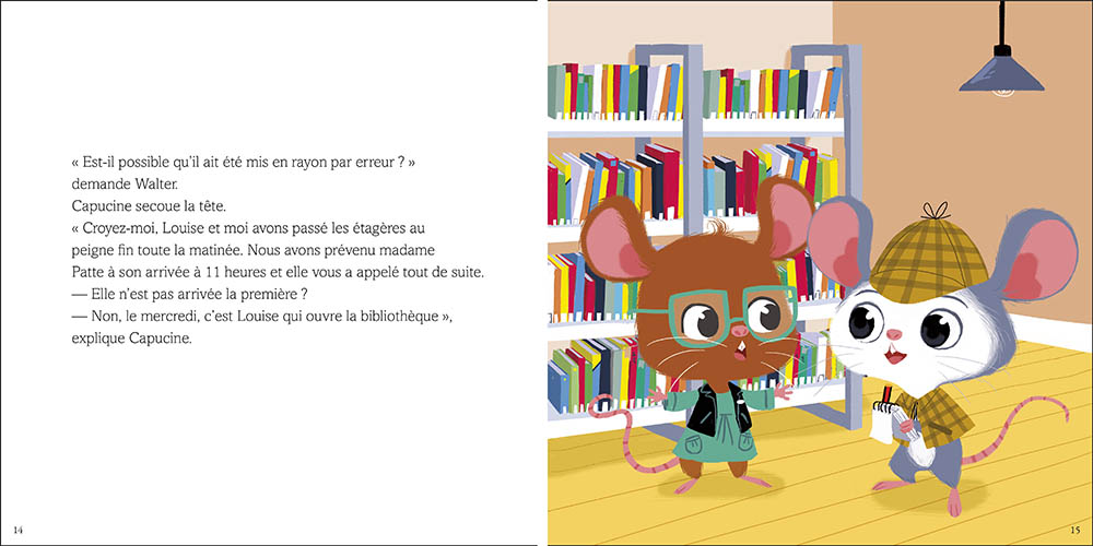 Walter Enquête À La Bibliothèque Ne
