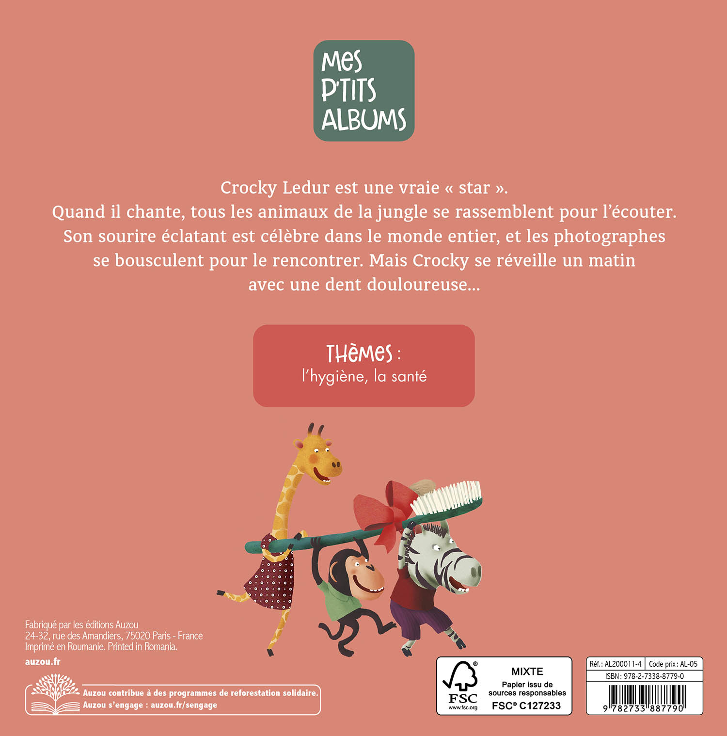 CROCKY LE CROCODILE A MAL AUX DENTS