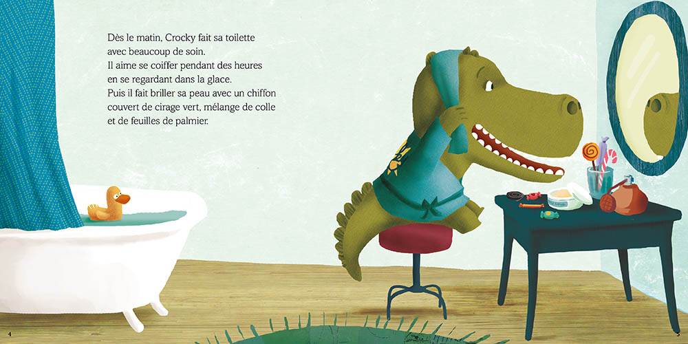 CROCKY LE CROCODILE A MAL AUX DENTS