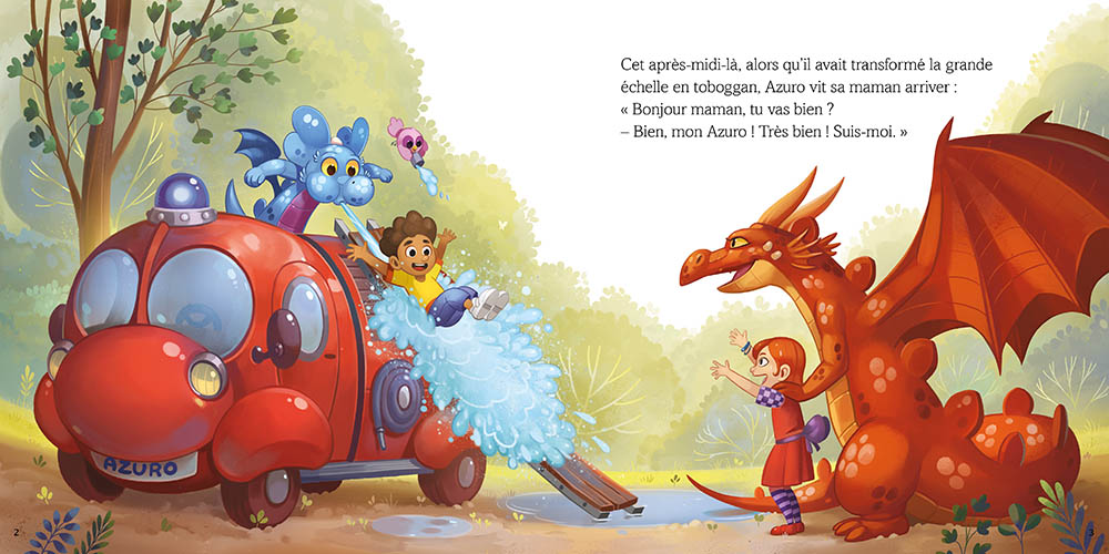 AZURO AU ROYAUME DES DRAGONS