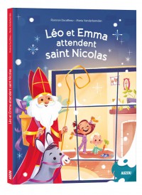 Léo et Emma attendent Saint-Nicolas