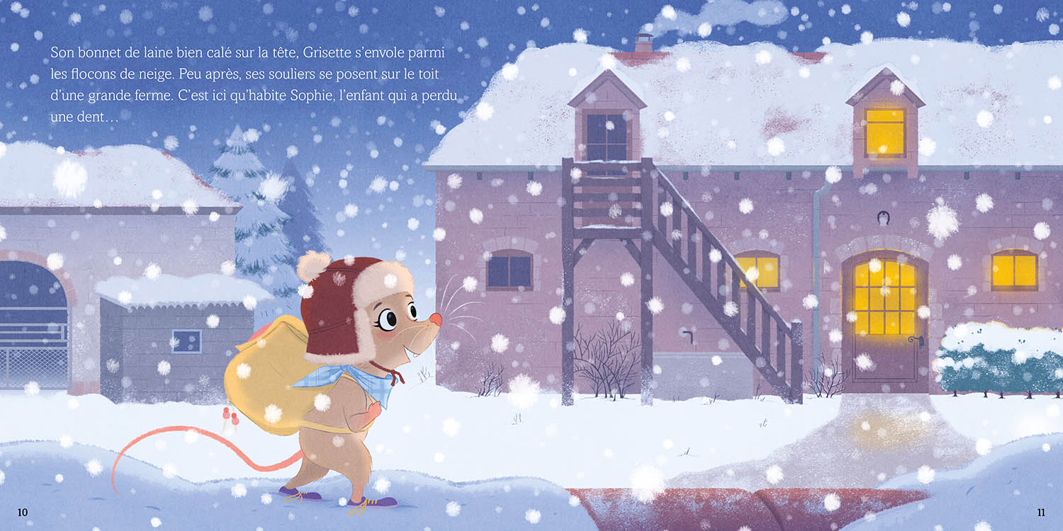 Grisette The Tooth Fairy Mouse Helps Her Friends