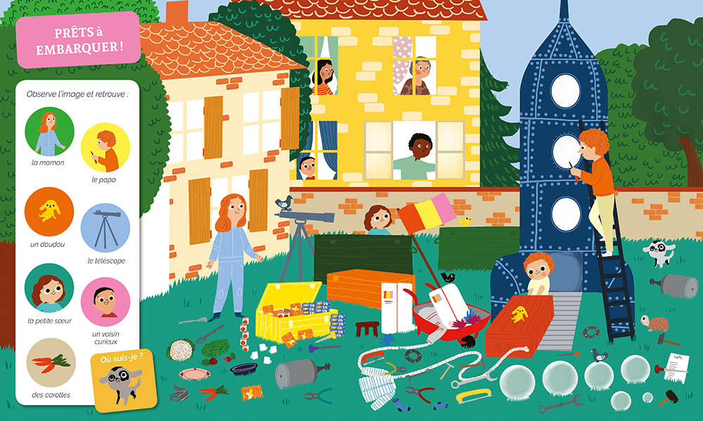 Cherche Et Trouve Des Tout-Petits - L'incroyable Voyage Dans L'espace Cherche Et Trouve Des Tout-Petits - L'incroyable Voyage Dans L'espace