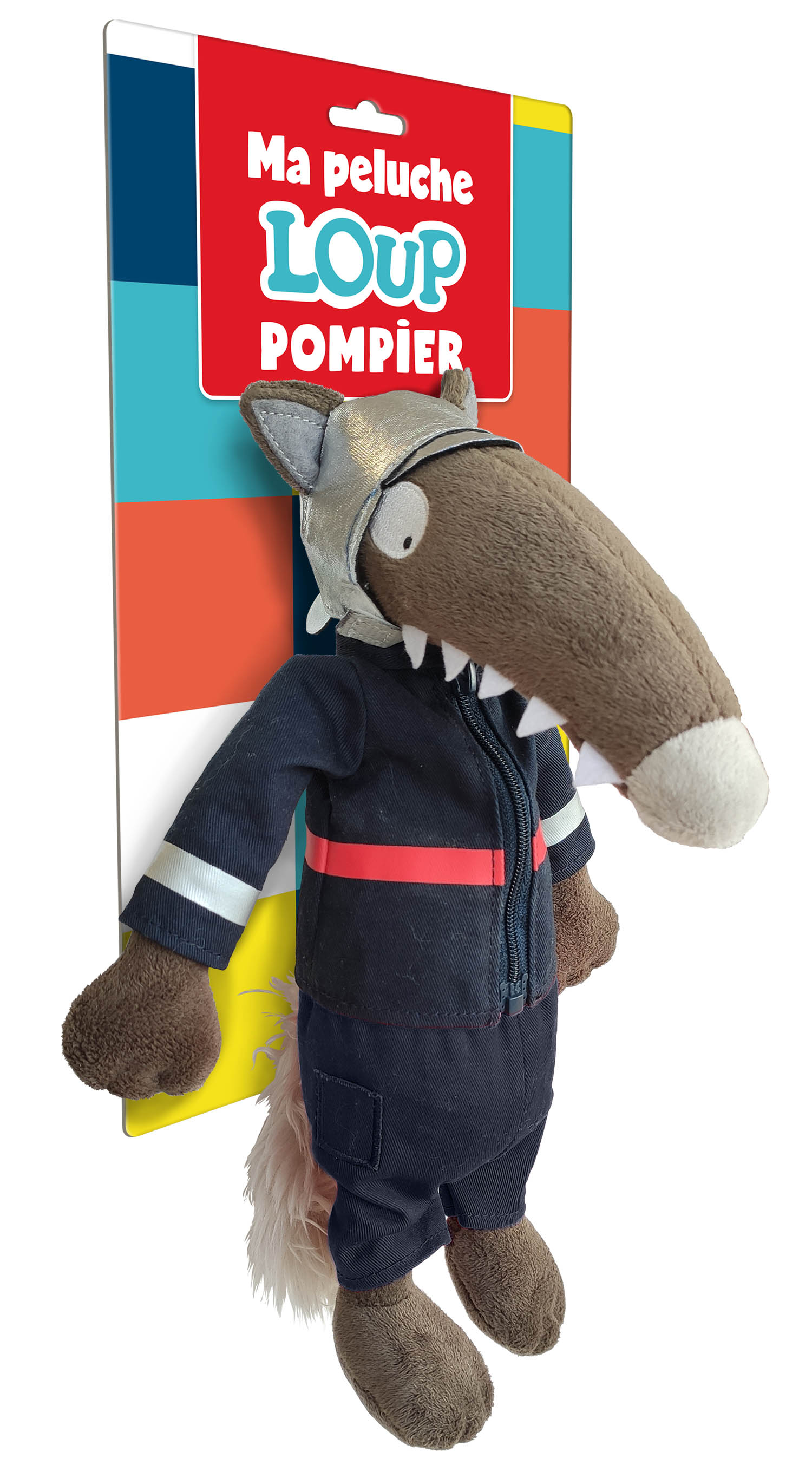Peluche Du Loup - Pompier Peluche Du Loup - Pompier