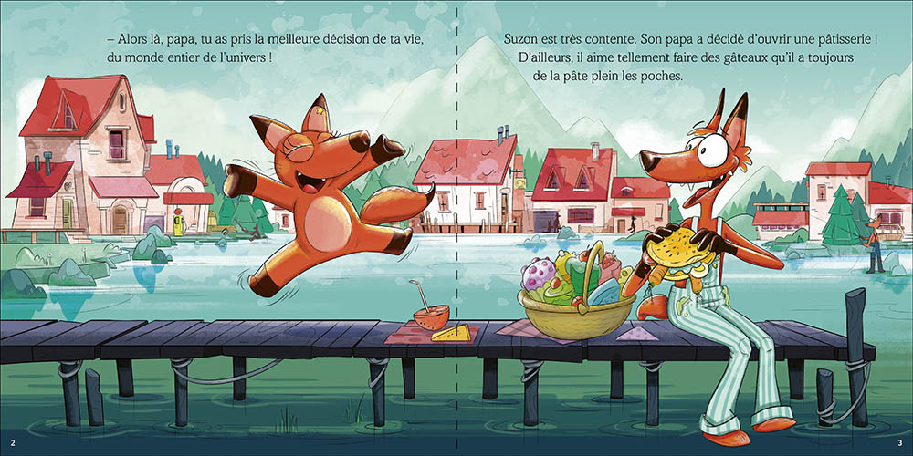 SUZON, UNE RENARDE A POULEVILLE