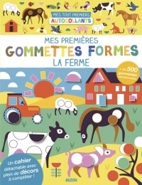 Mes premières gommettes formes - La ferme