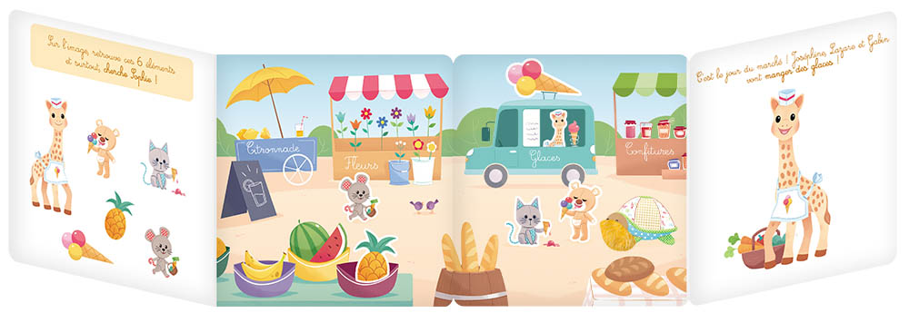 SOPHIE LA GIRAFE - CHERCHE &  TROUVE DES BEBES