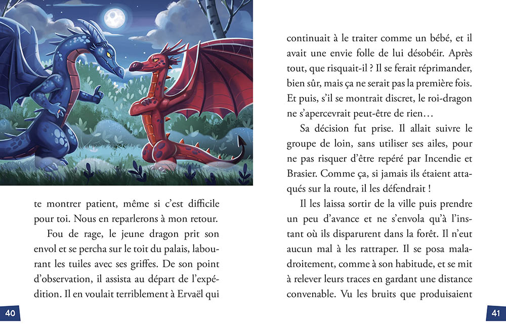 LA NUIT DES DRAGONS T1 - LES OMBRES ROUGES