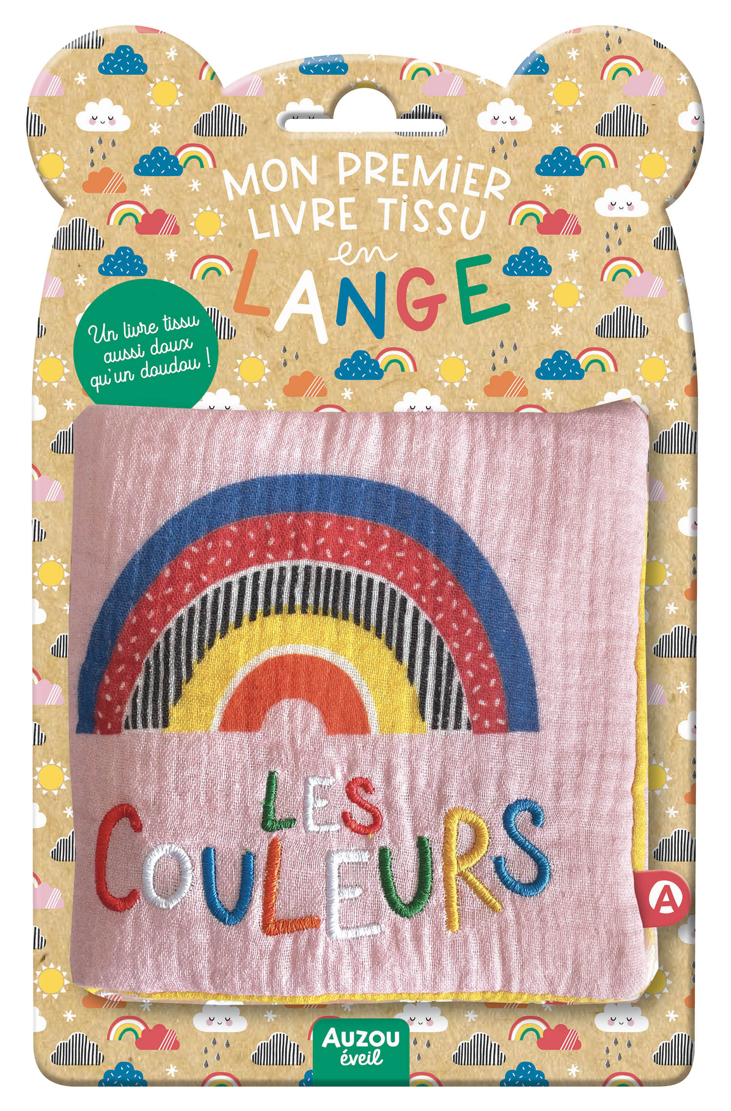 Mon Premier Livre Tissu En Lange - Les Couleurs