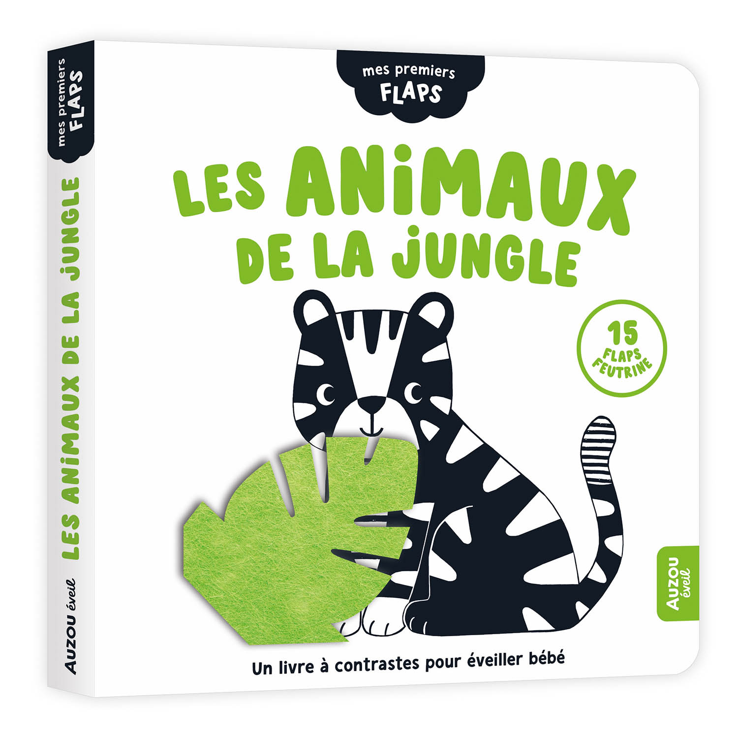 LES ANIMAUX DE LA JUNGLE - MES PREMIERS FLAPS