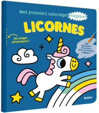 Mes premiers coloriages magiques - licornes