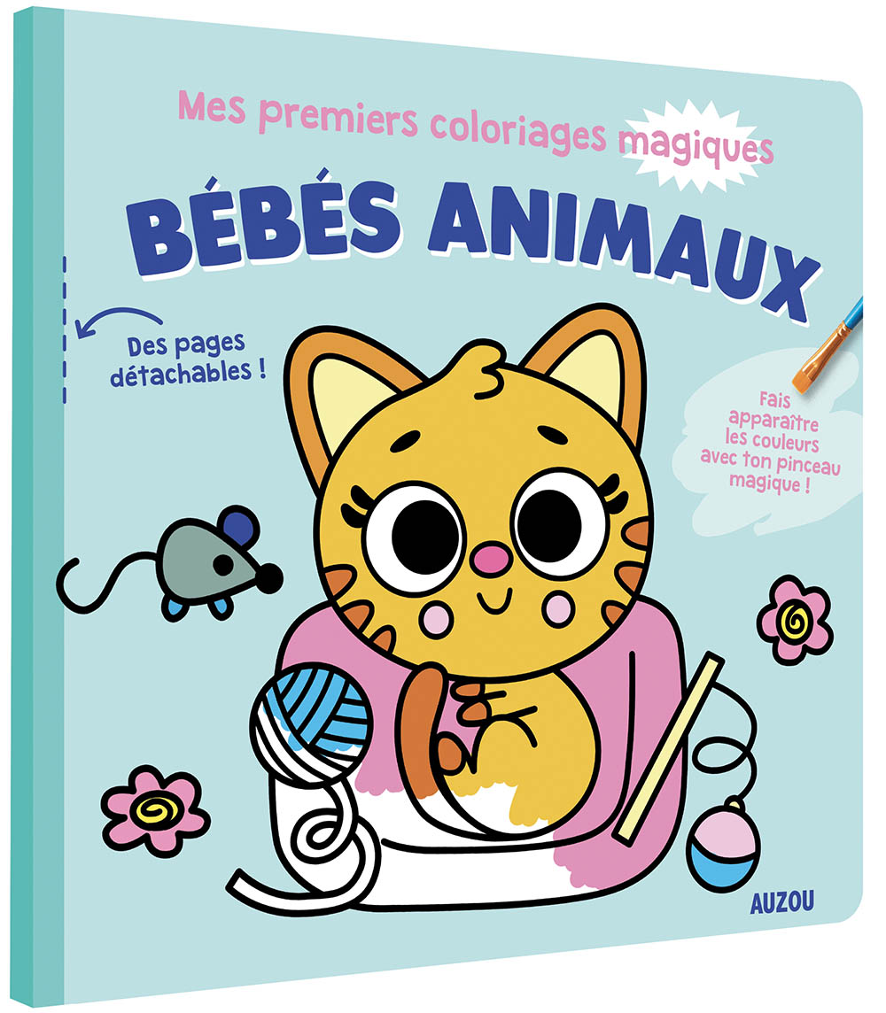 Mes Premiers Coloriages Magiques - Bébés Animaux