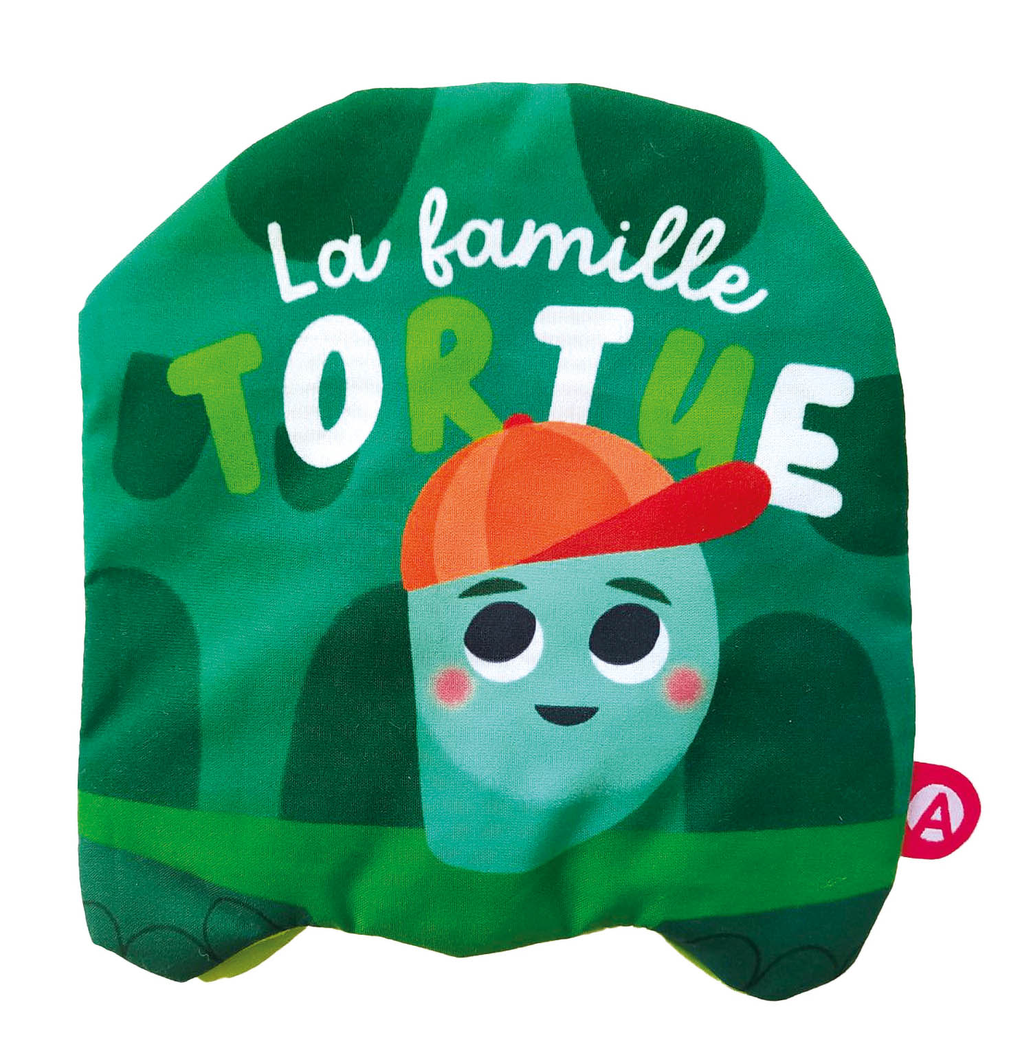 Livre Tissu Accordéon Écolo : La Famille Tortue