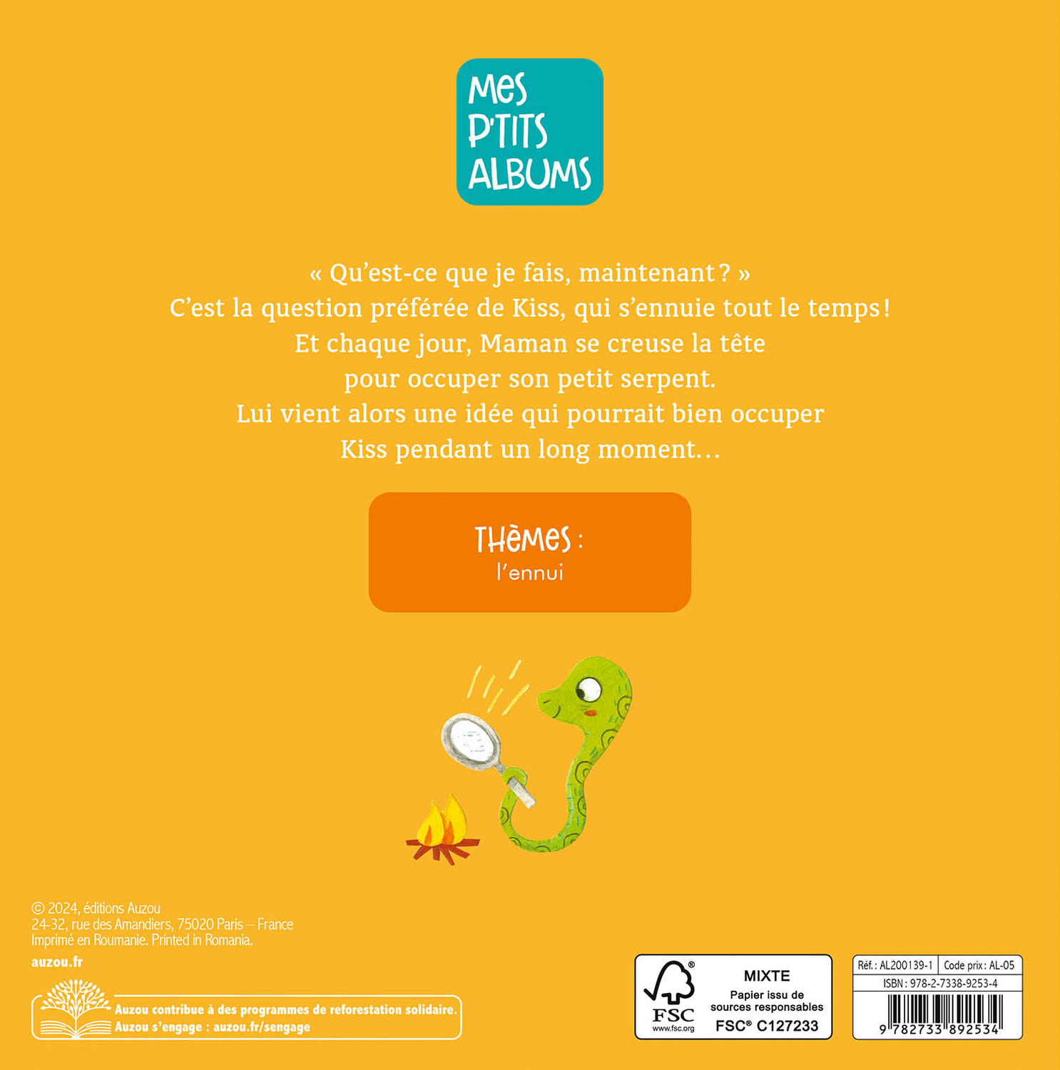 Kiss Le Serpent S'ennuie Tout Le Temps