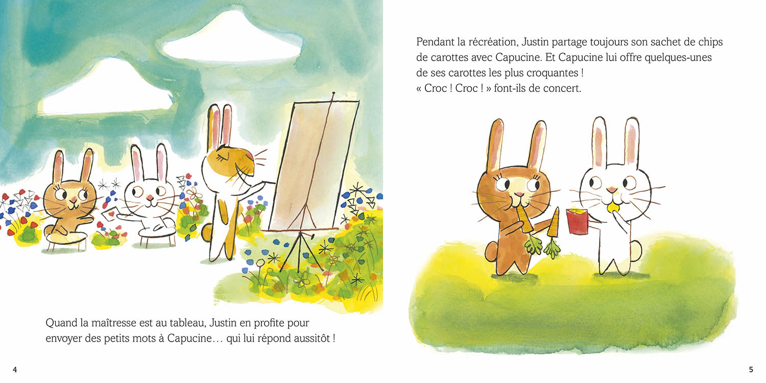 LE BISOU DE JUSTIN 