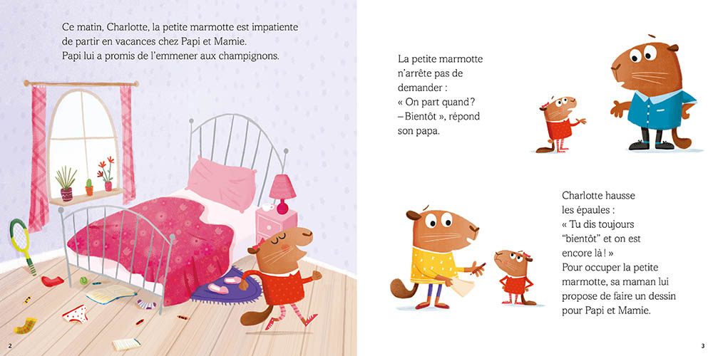 CHARLOTTE LA MARMOTTE A LA BOUGEOTTE