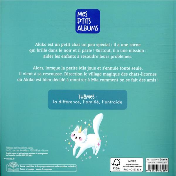 AKIKO : LE CHAT-LICORNE EN MISSION
