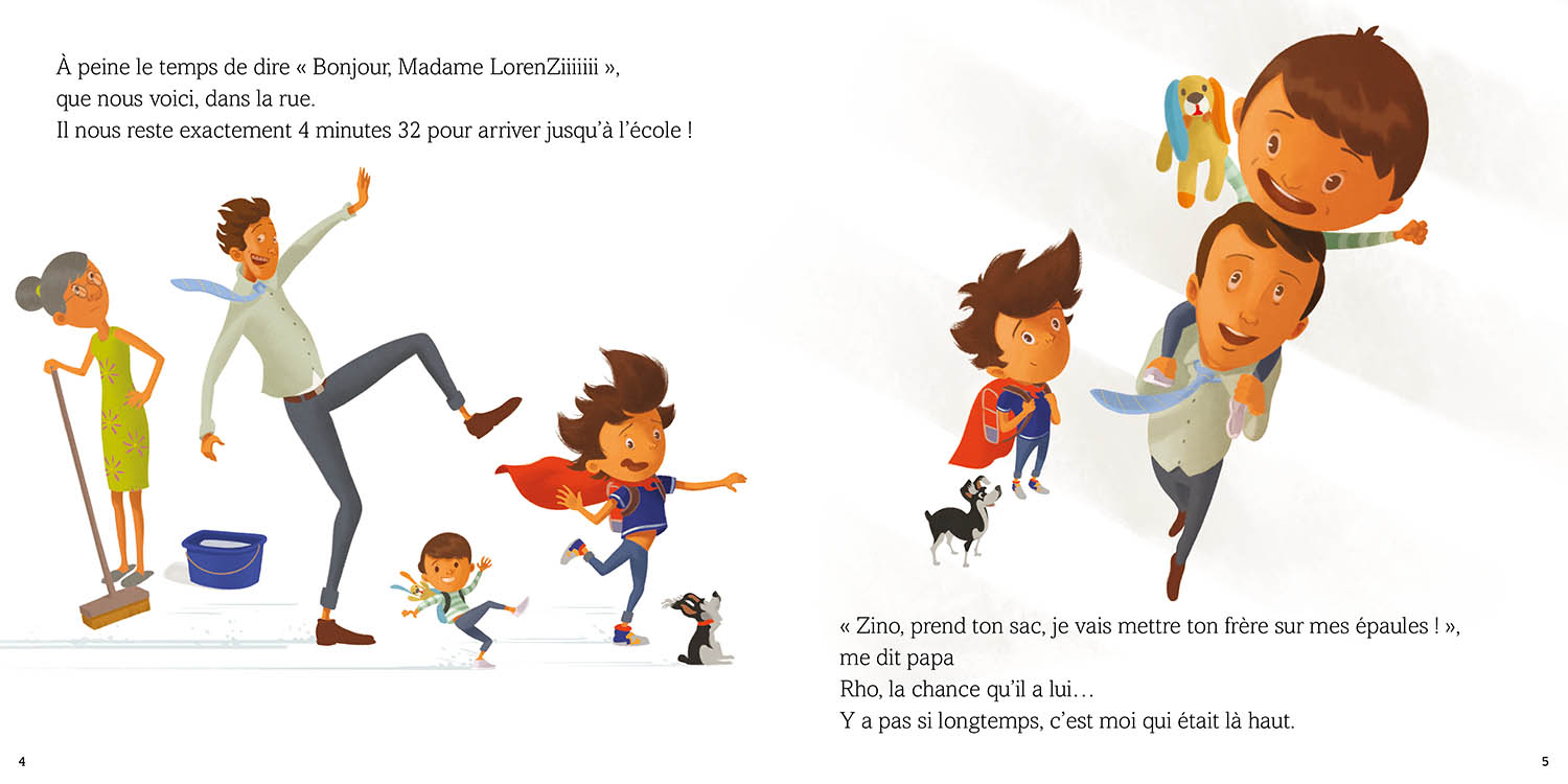 L'histoire Lue - Zino, Sur Les Epaules De Mon Pere L'histoire Lue - Zino, Sur Les Epaules De Mon Pere