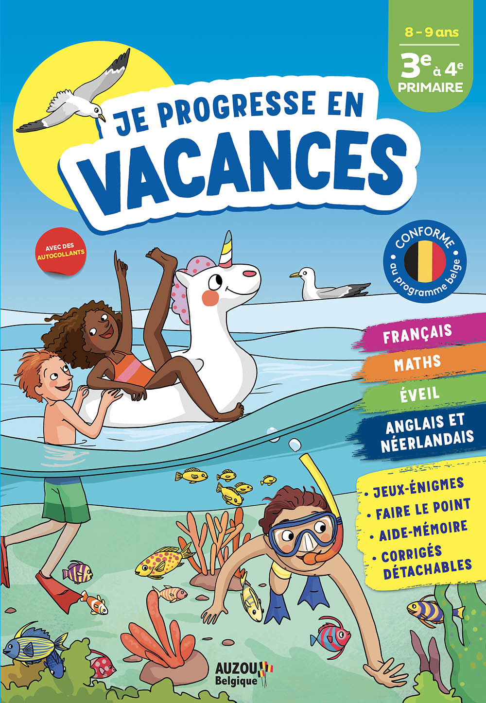 Je Progresse En Vacances - 3E À 4E Primaire