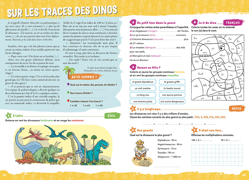 Je Progresse En Vacances - 3E À 4E Primaire