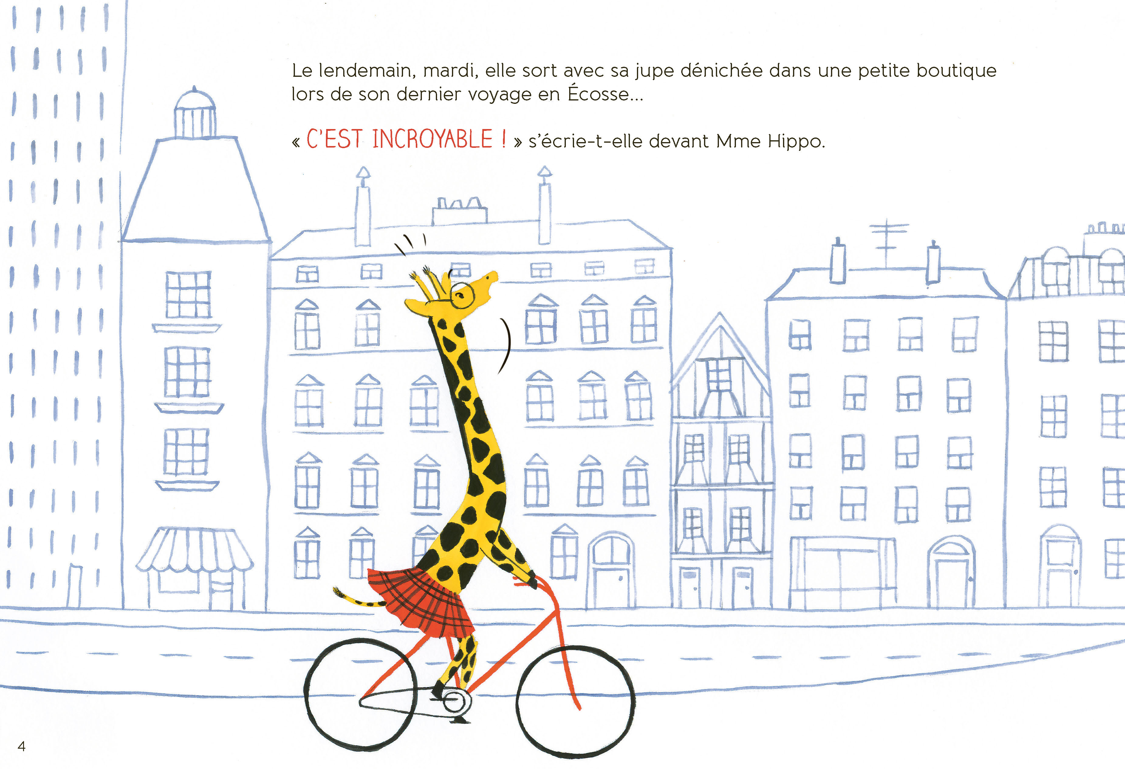 LAISSEZ PASSER MADAME GIRAFE !