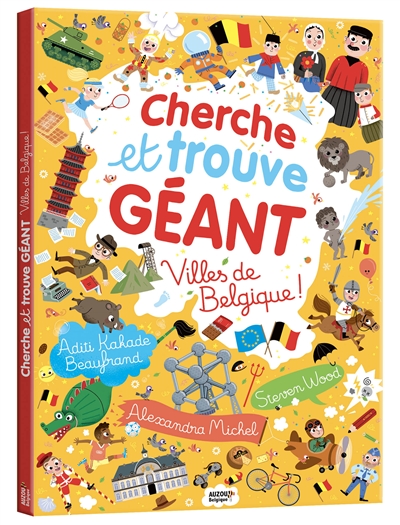 Cherche Et Trouve Géant - Villes De Belgique ! Cherche Et Trouve Géant - Villes De Belgique !