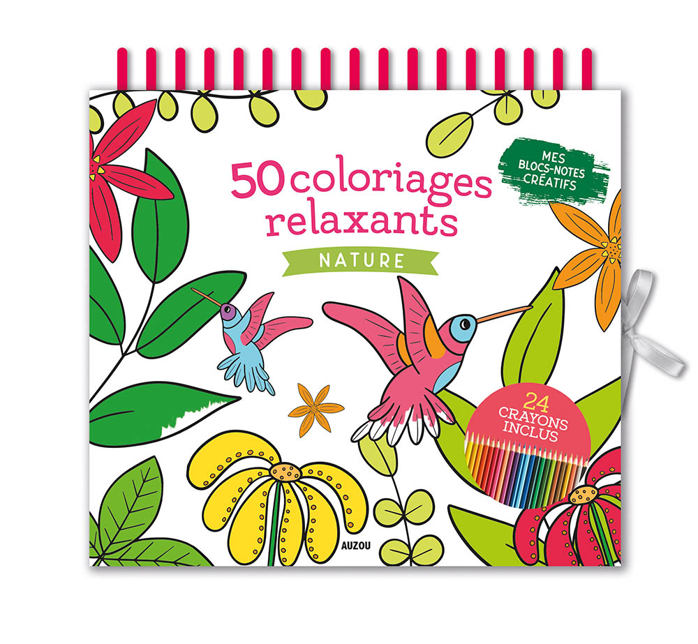 Mes Blocs-Notes Créatifs - 50 Coloriages Relaxants Nature Mes Blocs-Notes Créatifs - 50 Coloriages Relaxants Nature