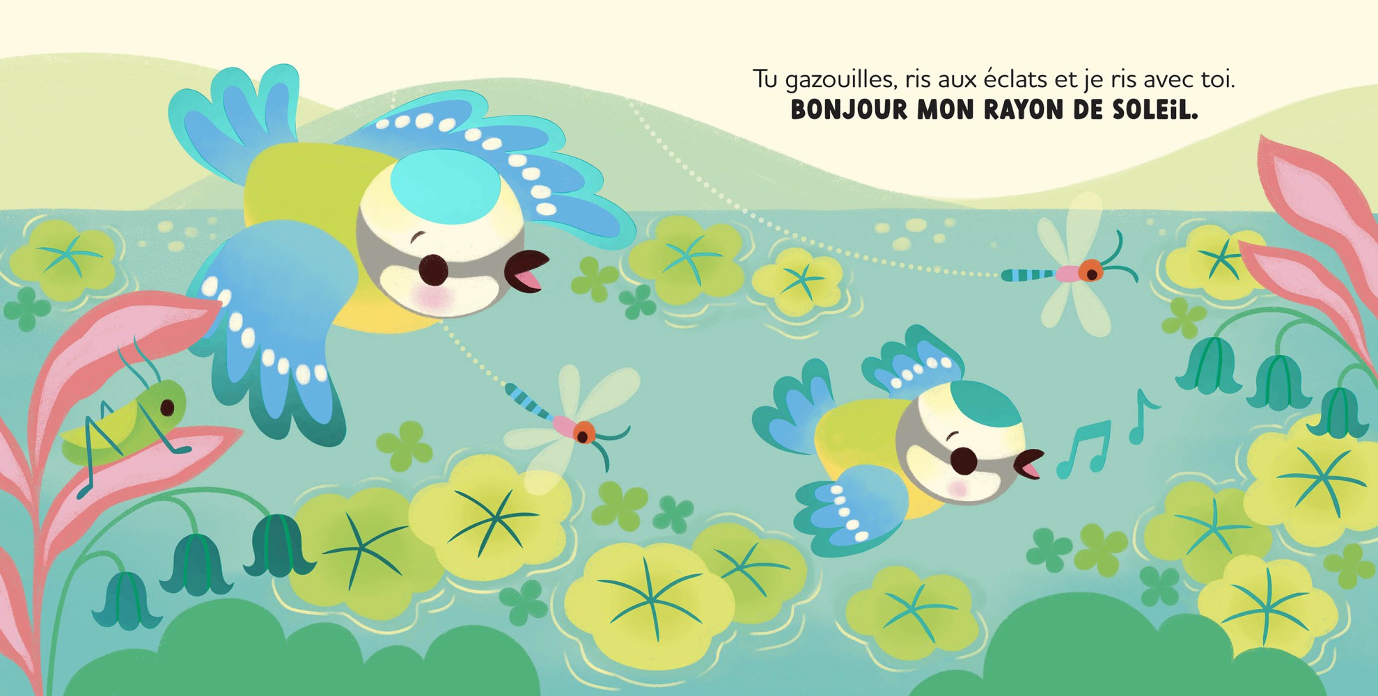 BONJOUR PRINTEMPS - HISTOIRE A CALINER