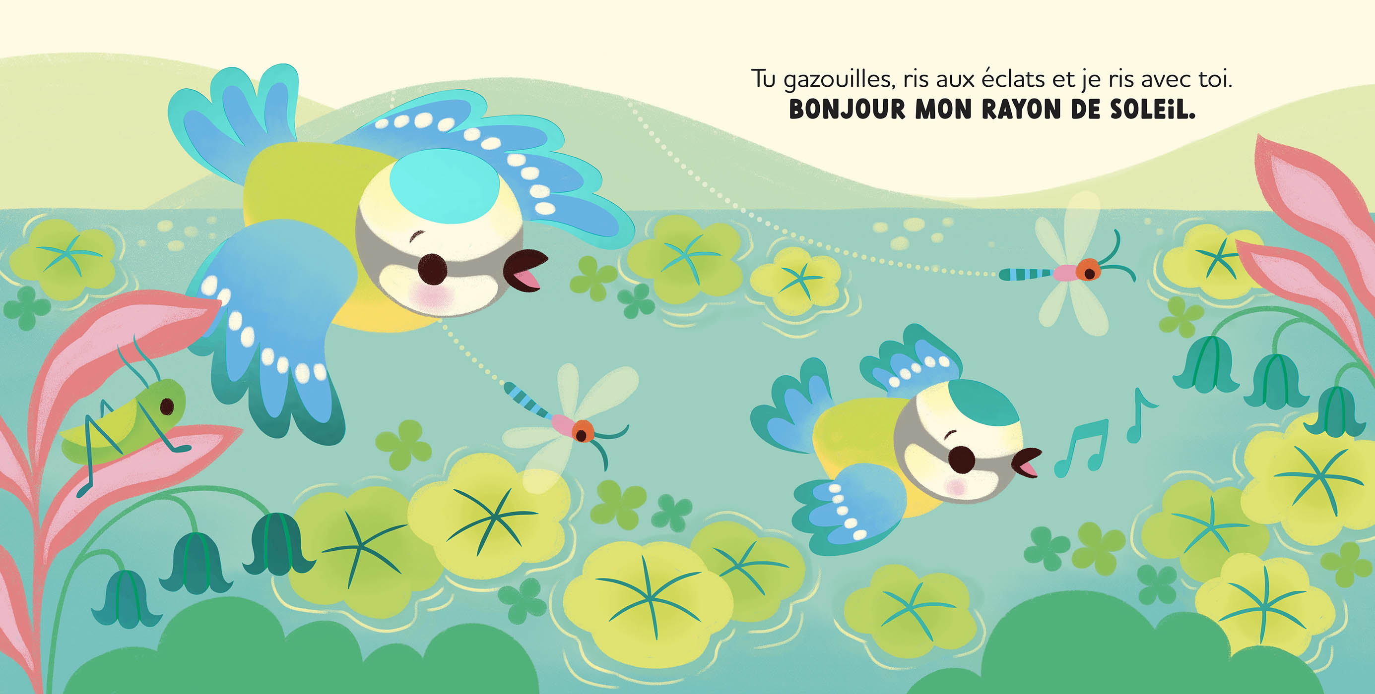 BONJOUR PRINTEMPS - HISTOIRE A CALINER