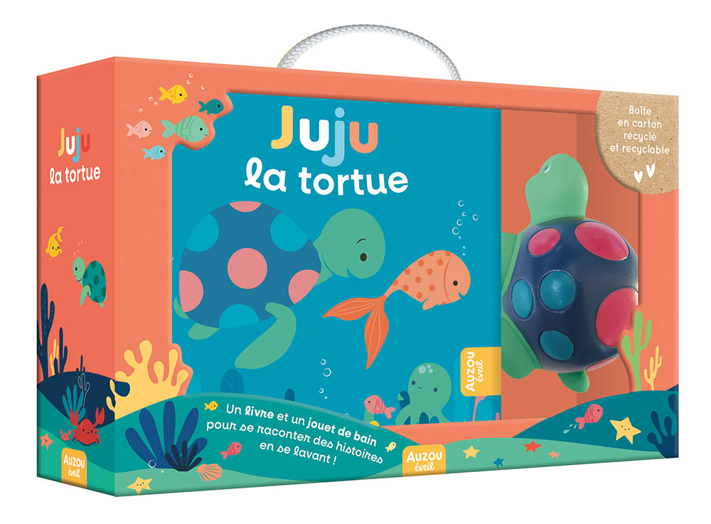 Juju La Tortue  (Valisette Carton)