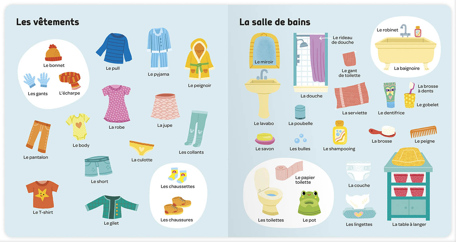 MES 500 TOUT PREMIERS MOTS -  IMAGIER DES TOUT-PETITS 