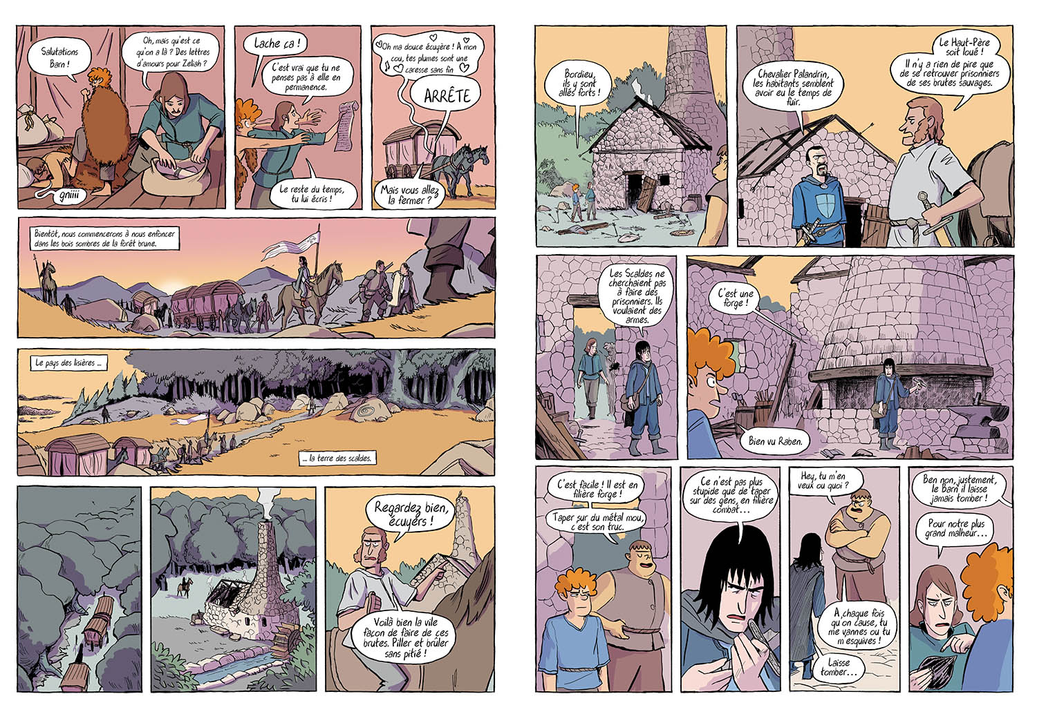 Écuyers - Tome 2 - La Bataille Des Lisières Écuyers - Tome 2 - La Bataille Des Lisières