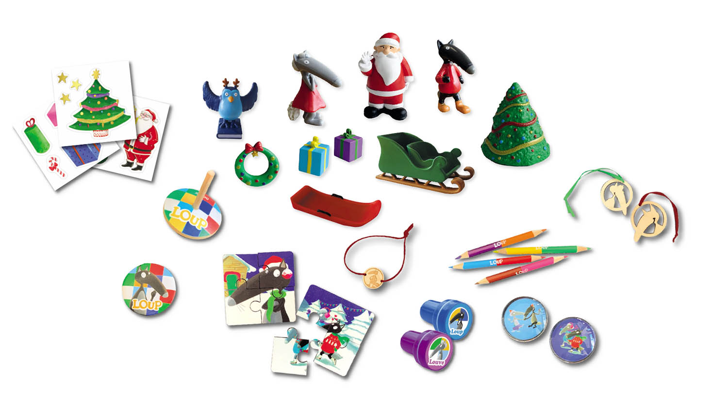 Mon Calendrier De L'avent Loup Mon Calendrier De L'avent Loup