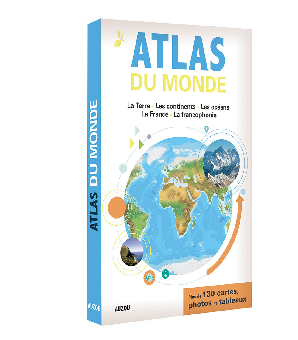 Coffret Dictionnaire Encyclopédique Auzou + Atlas Du Monde – Éd. 2021