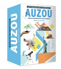 Coffret dictionnaire encyclopédique Auzou + Atlas du monde (éd. 2021)