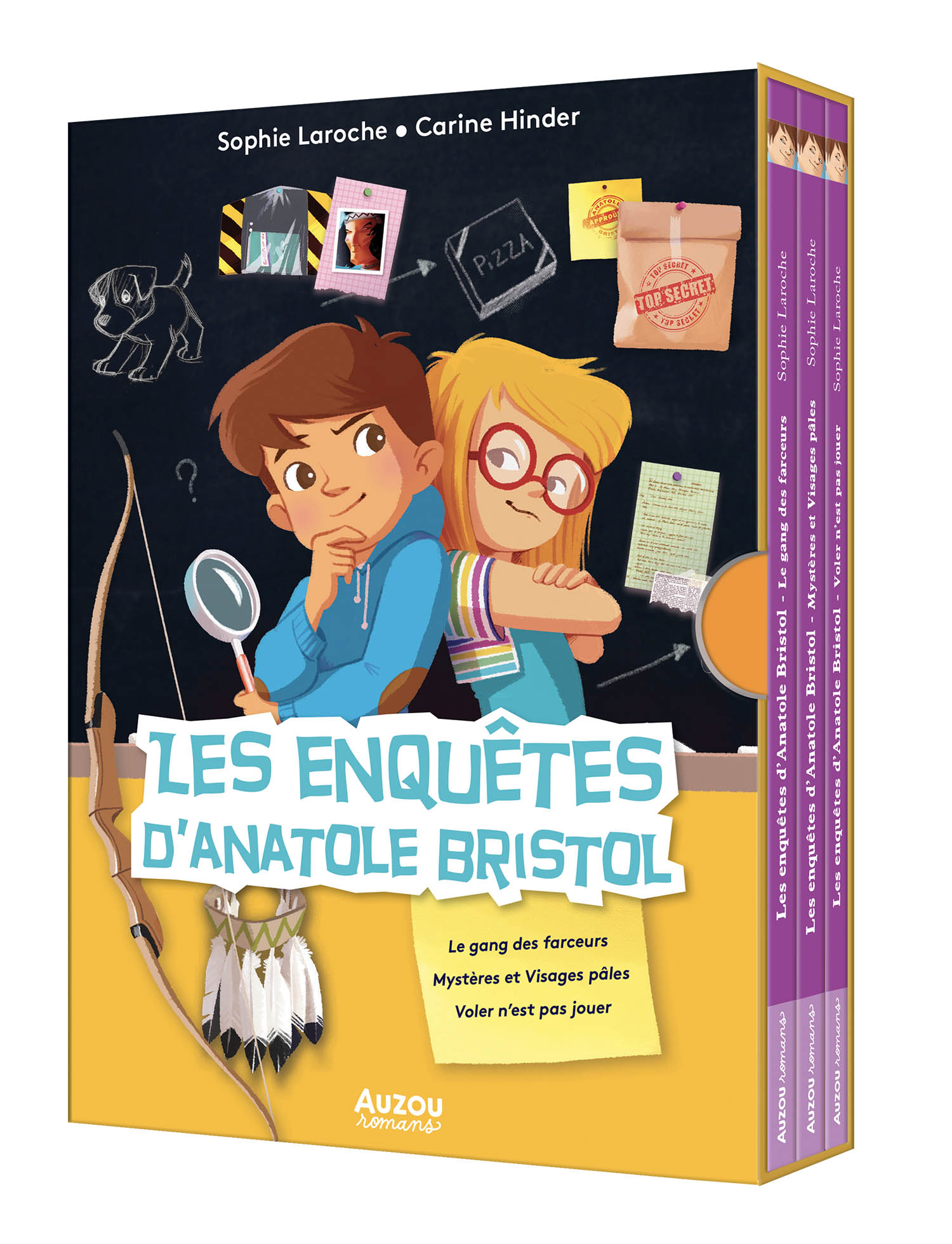 Coffret Bibliothèque 1 (Tomes 1/2/3) Les Enquêtes D'anatole Bristol