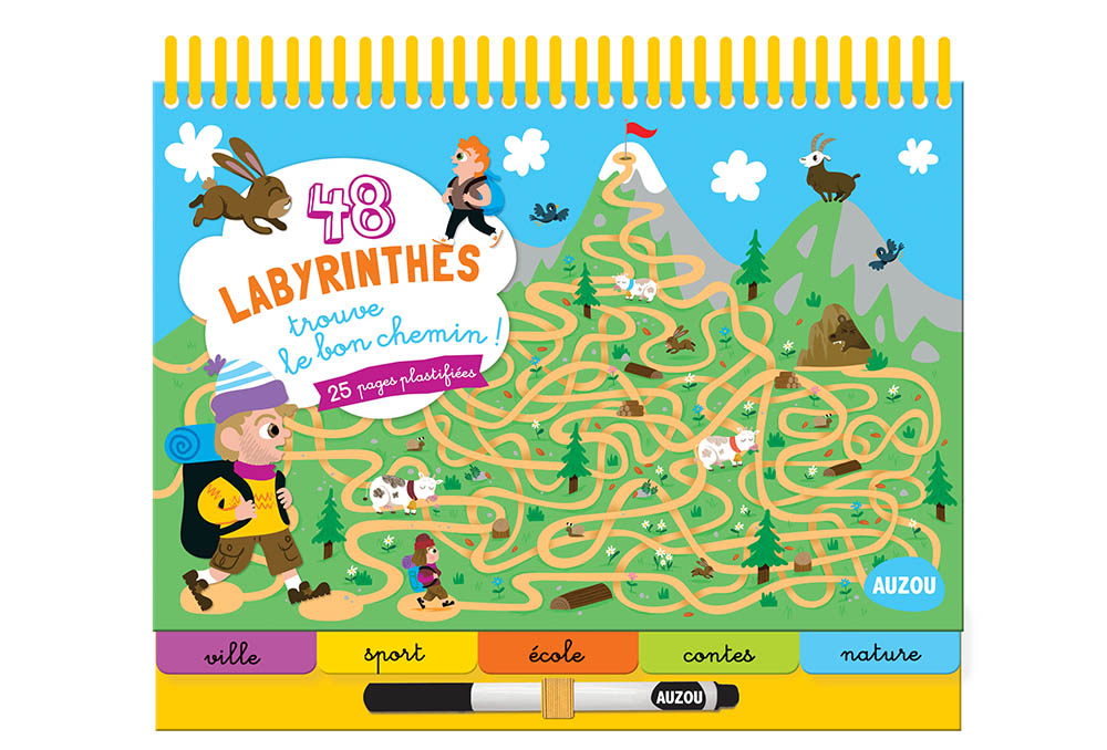48 Labyrinthes - Trouve Le Bon Chemin !
