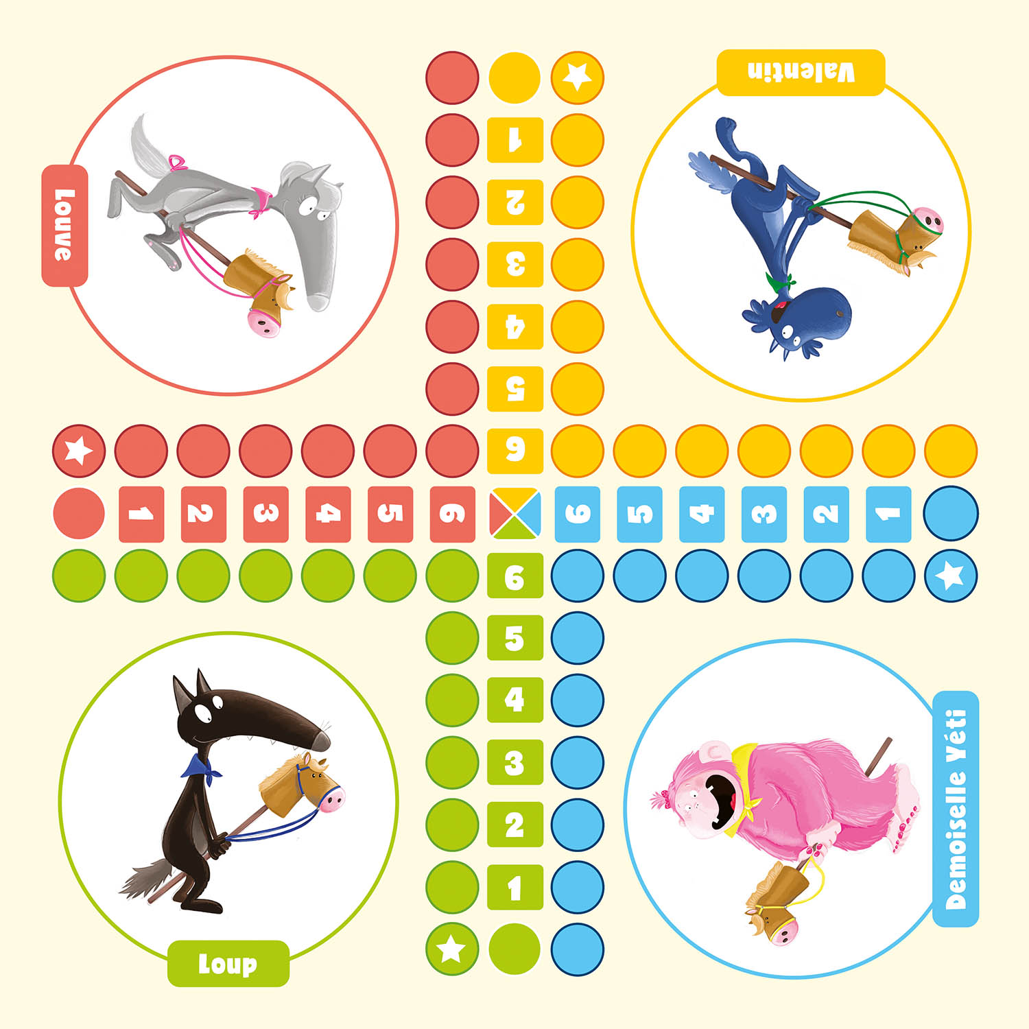 Grands Jeux - Mon Coffret 10 Jeux Classiques Avec Loup