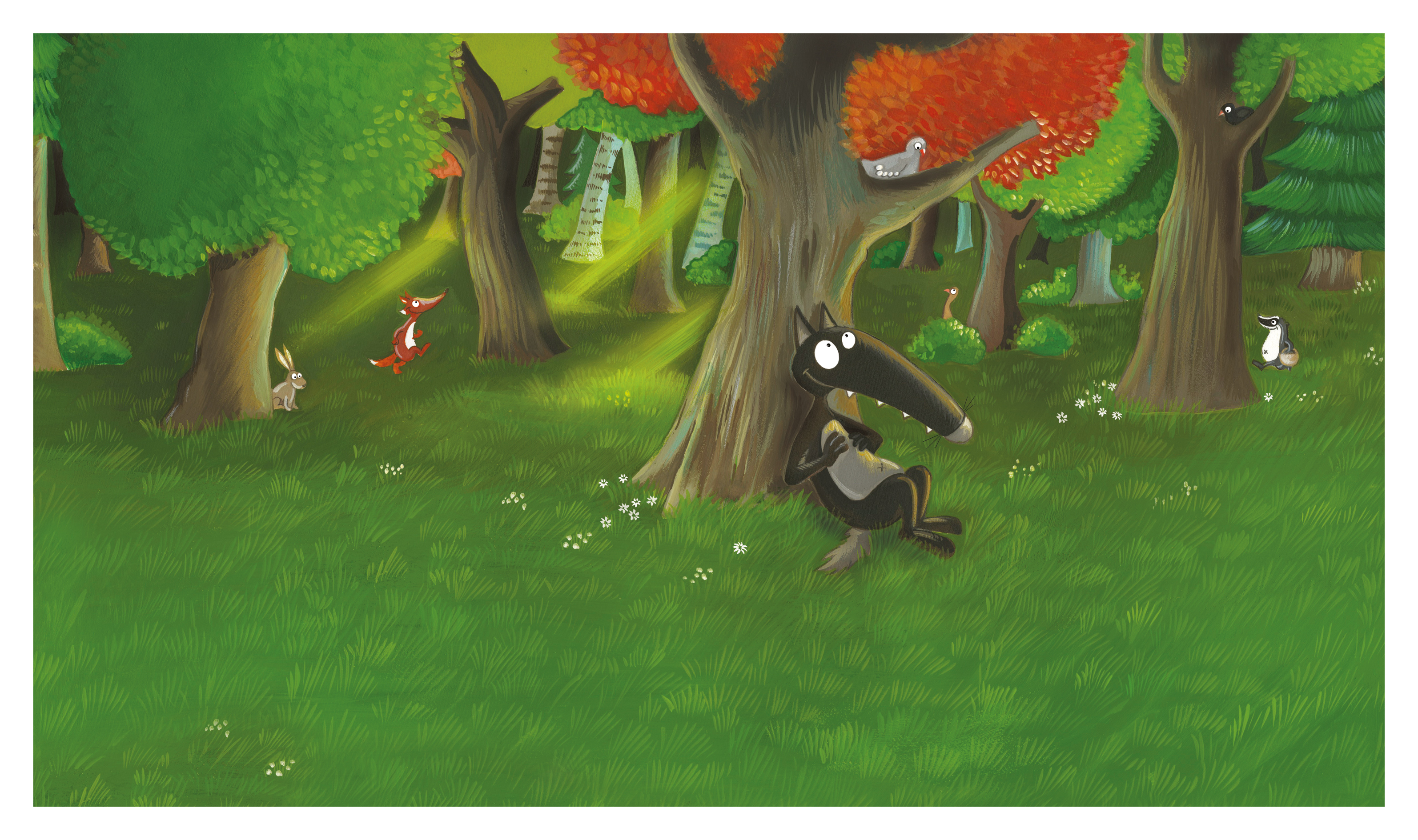 Kamishibaï - Le Loup Qui Aimait Les Arbres