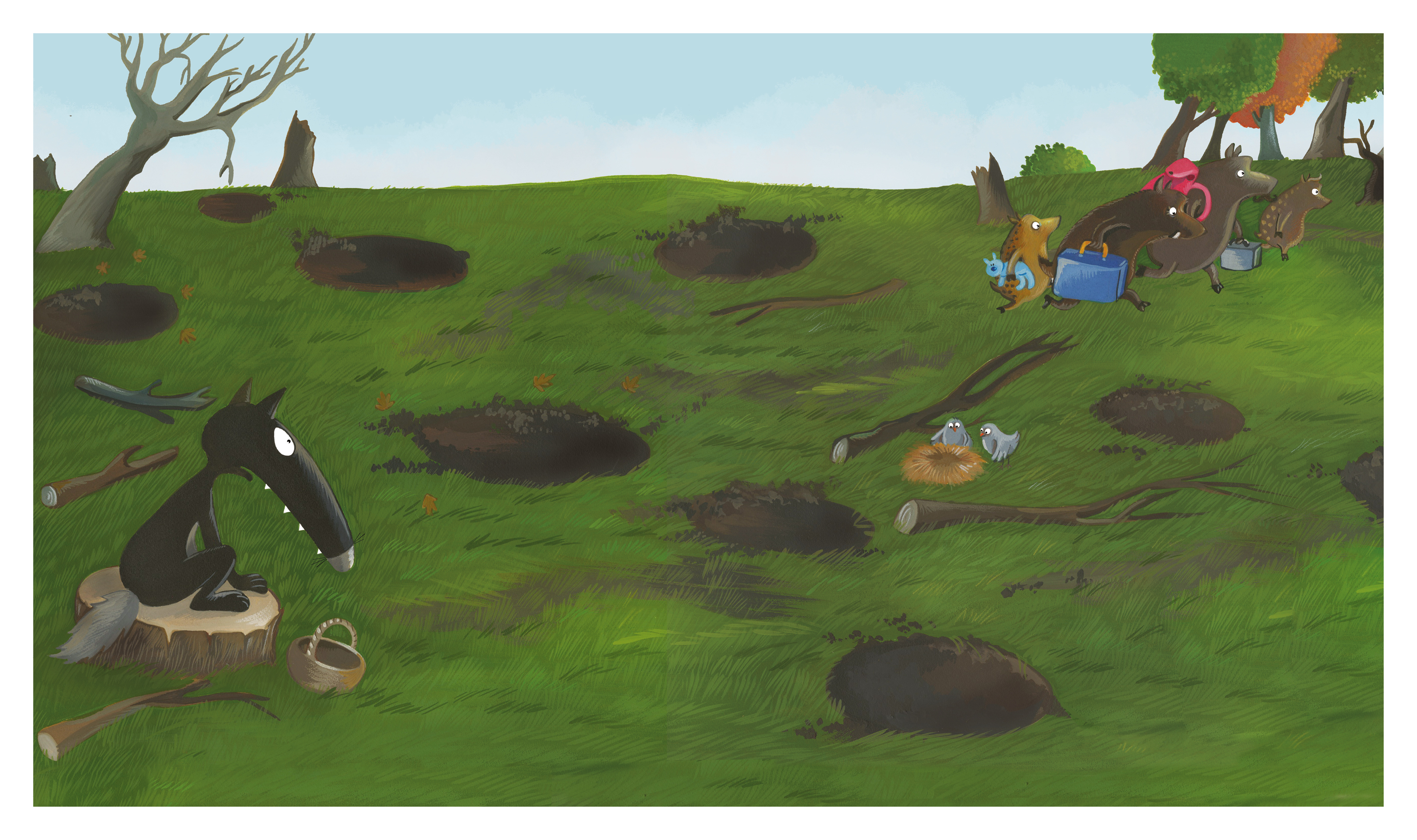 Kamishibaï - Le Loup Qui Aimait Les Arbres