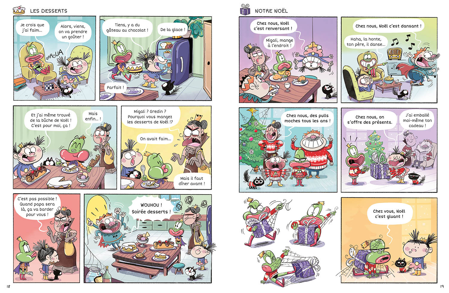 Une Araignée Au Plafond !