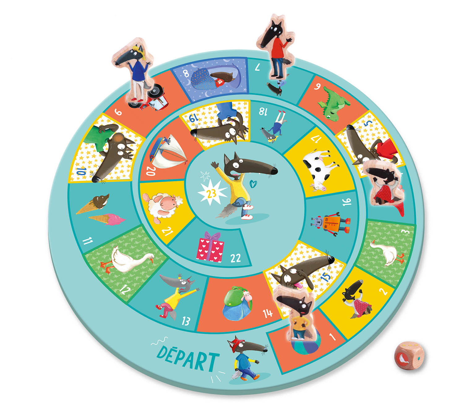 Mon Premier Jeu De L'oie P'tit Loup