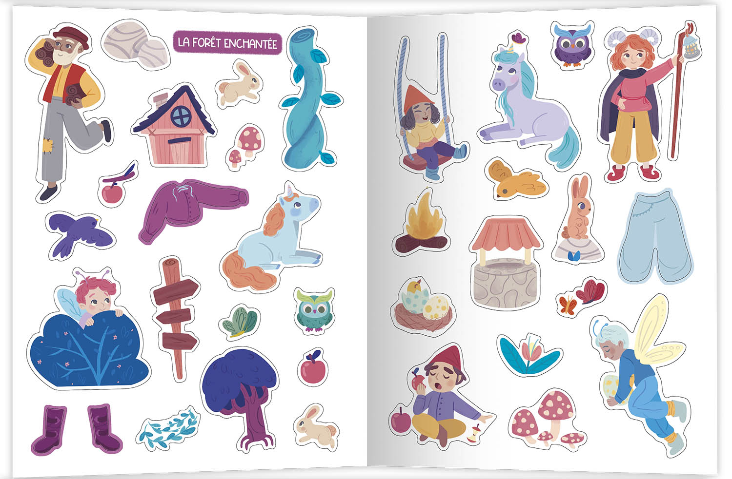 MES 500 AUTOCOLLANTS CREATIFS - LICORNES MES 500 AUTOCOLLANTS CREATIFS - LICORNES